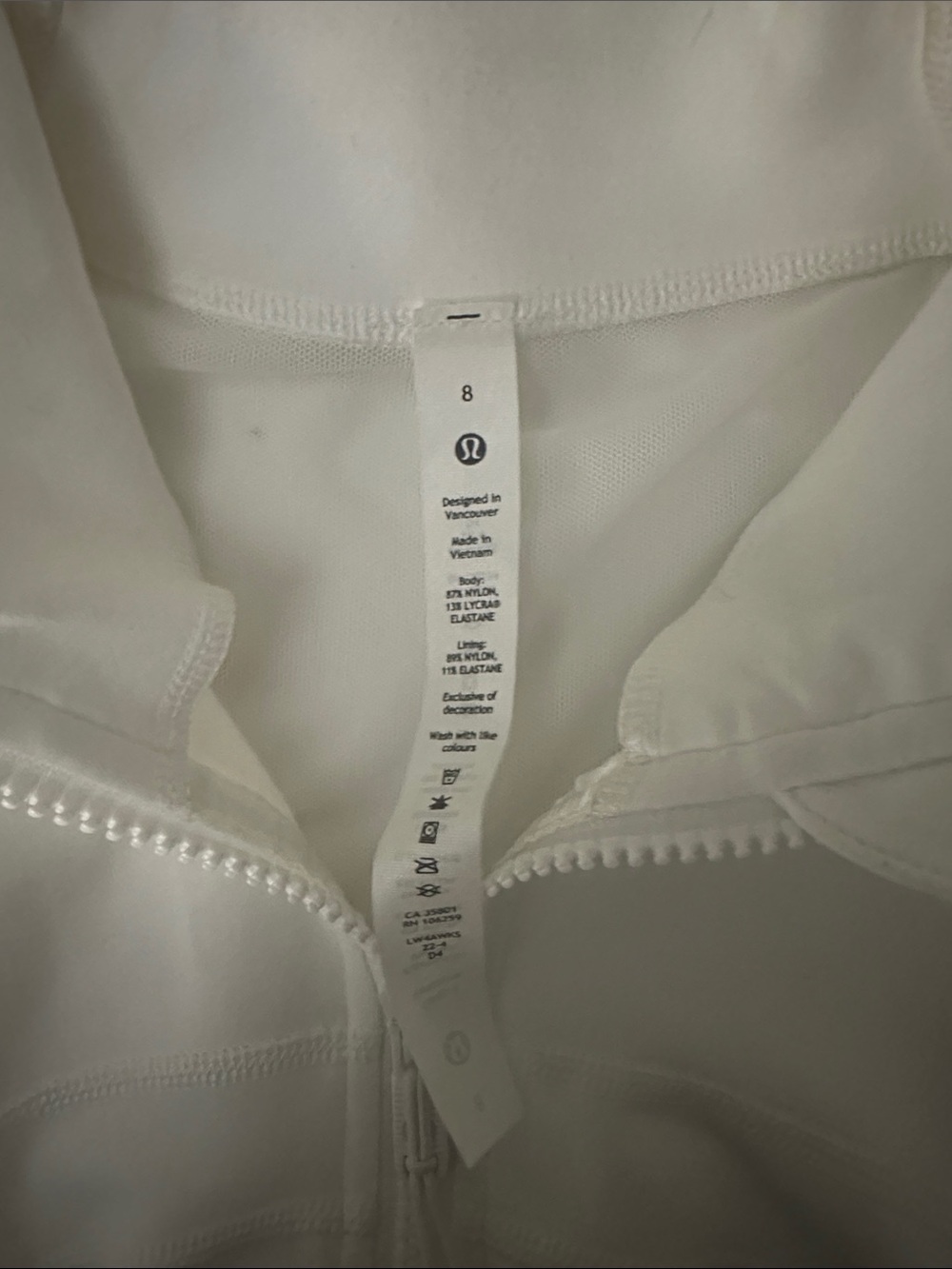 lululemon athletica White Performance Pullover - Picture 3 of 6